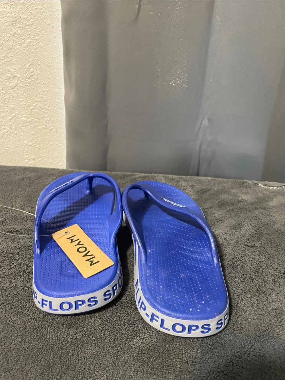 Blue Men's Flip-Flop Sandals - Comfortable Daily Wear NWT